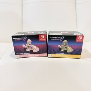 McDonald’s 2024 Nintendo Mario Kart - Pink Gold Princess Peach + Gold Mario Kart